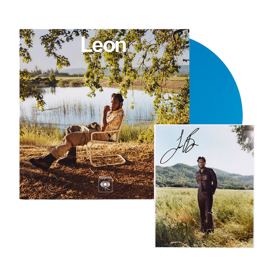 Leon: Exclusive 'Denim Blue' LP + Signed Photo