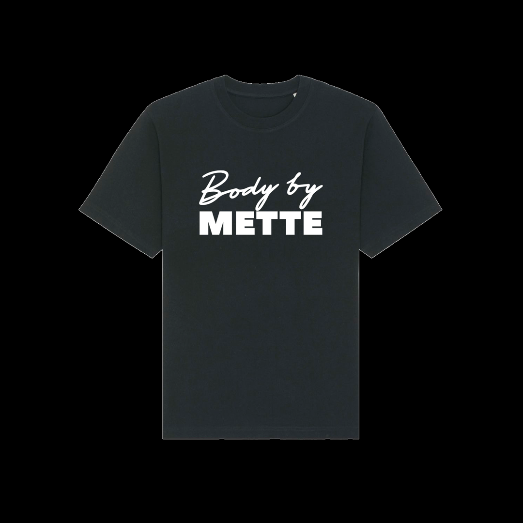 BODY BY METTE | Black T-Shirt