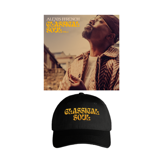 Classical Soul Black Baseball Cap + choice of format