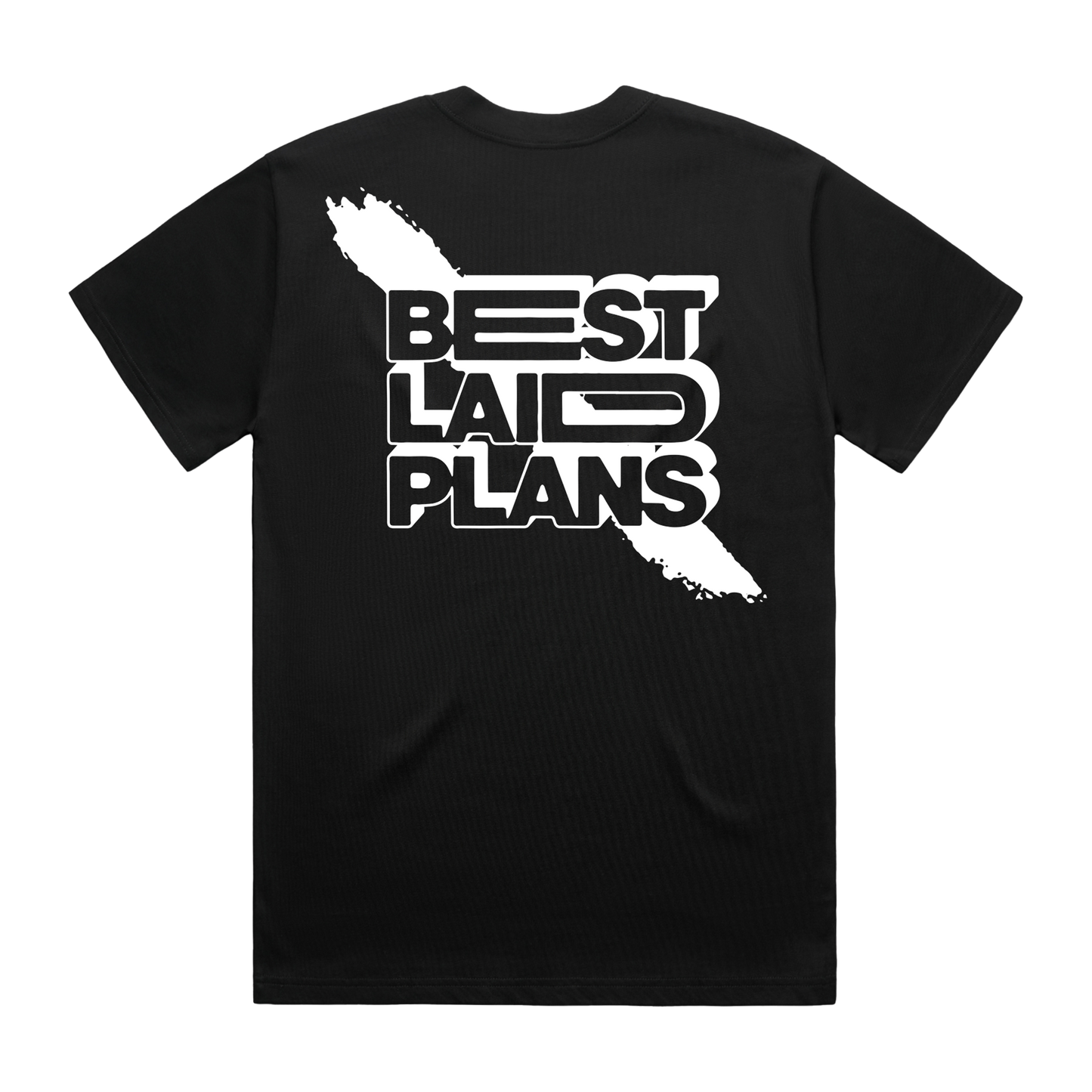 BEST LAID PLANS BLACK TEE