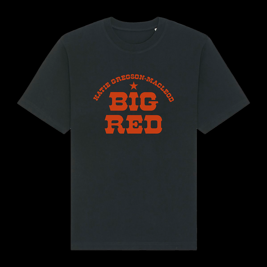 Big Red Black Tee