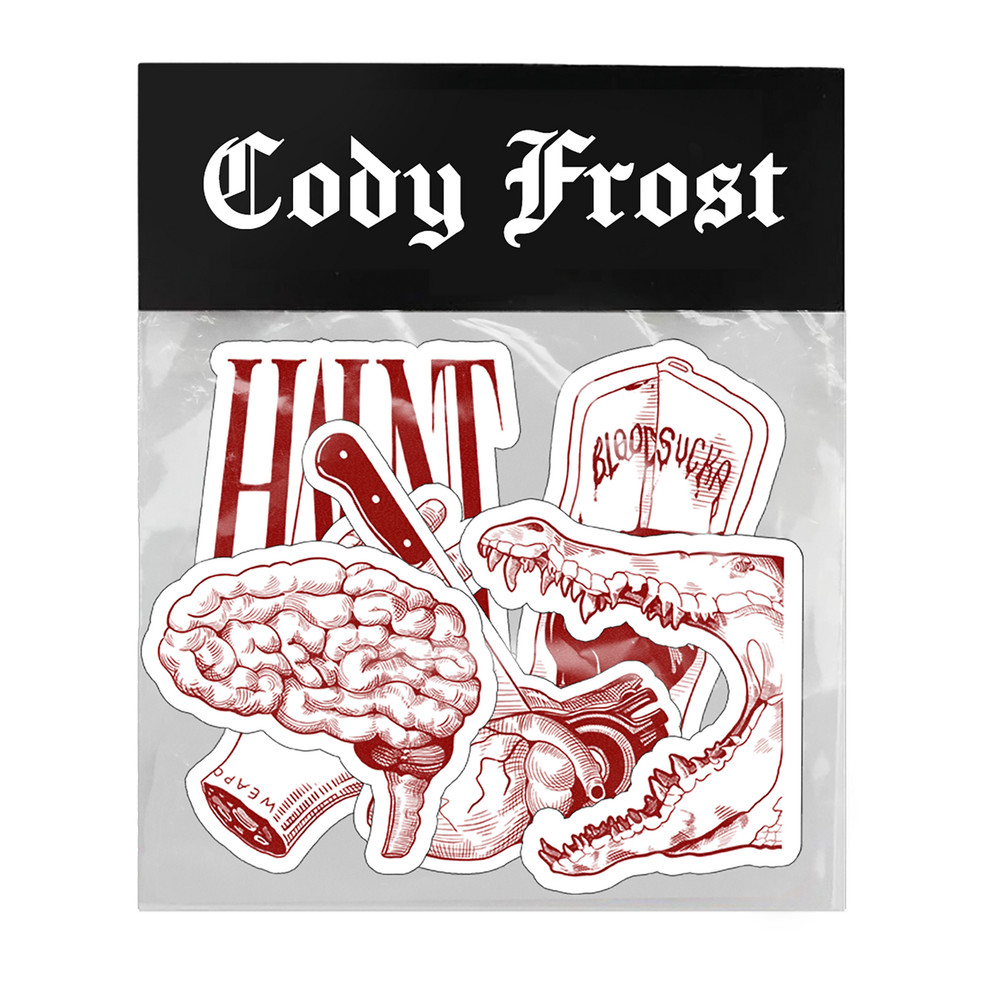 Cody Frost | Anatomy Sticker Set