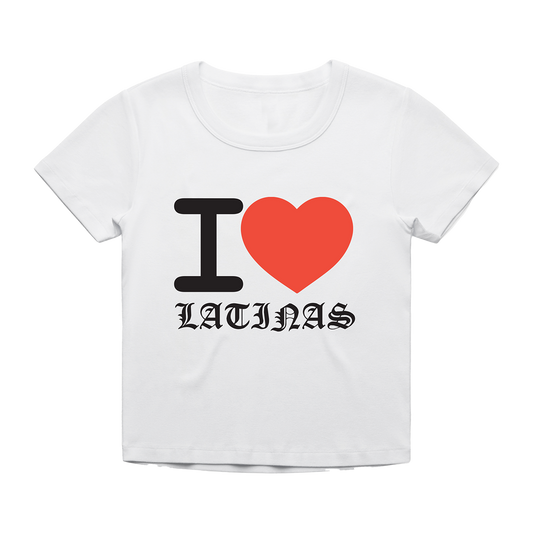 Sasha Keable I love Latinas Baby Tee