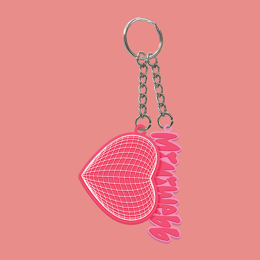 Mimi Webb Heart Keychain