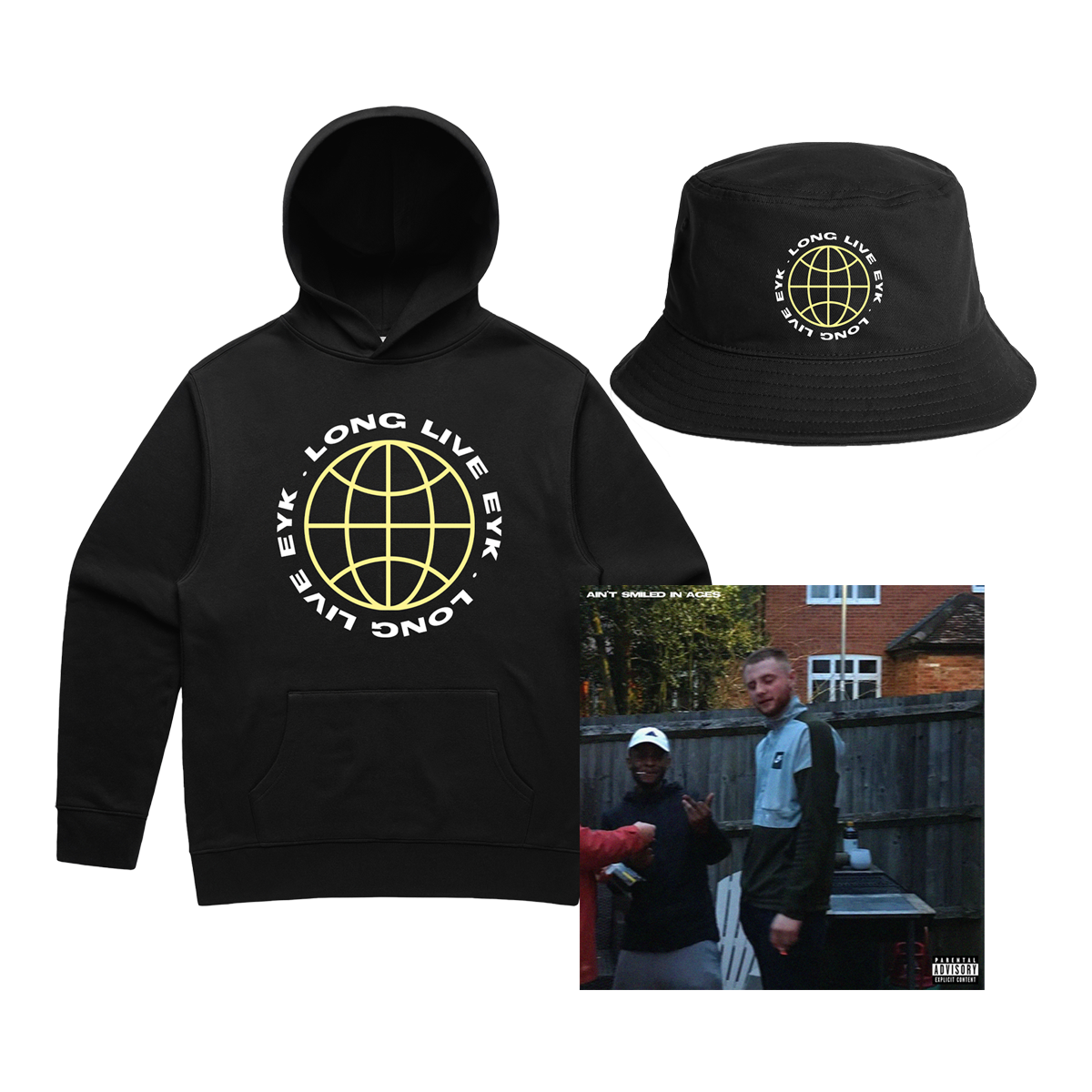 Hoodies & Hats + Choice of Format