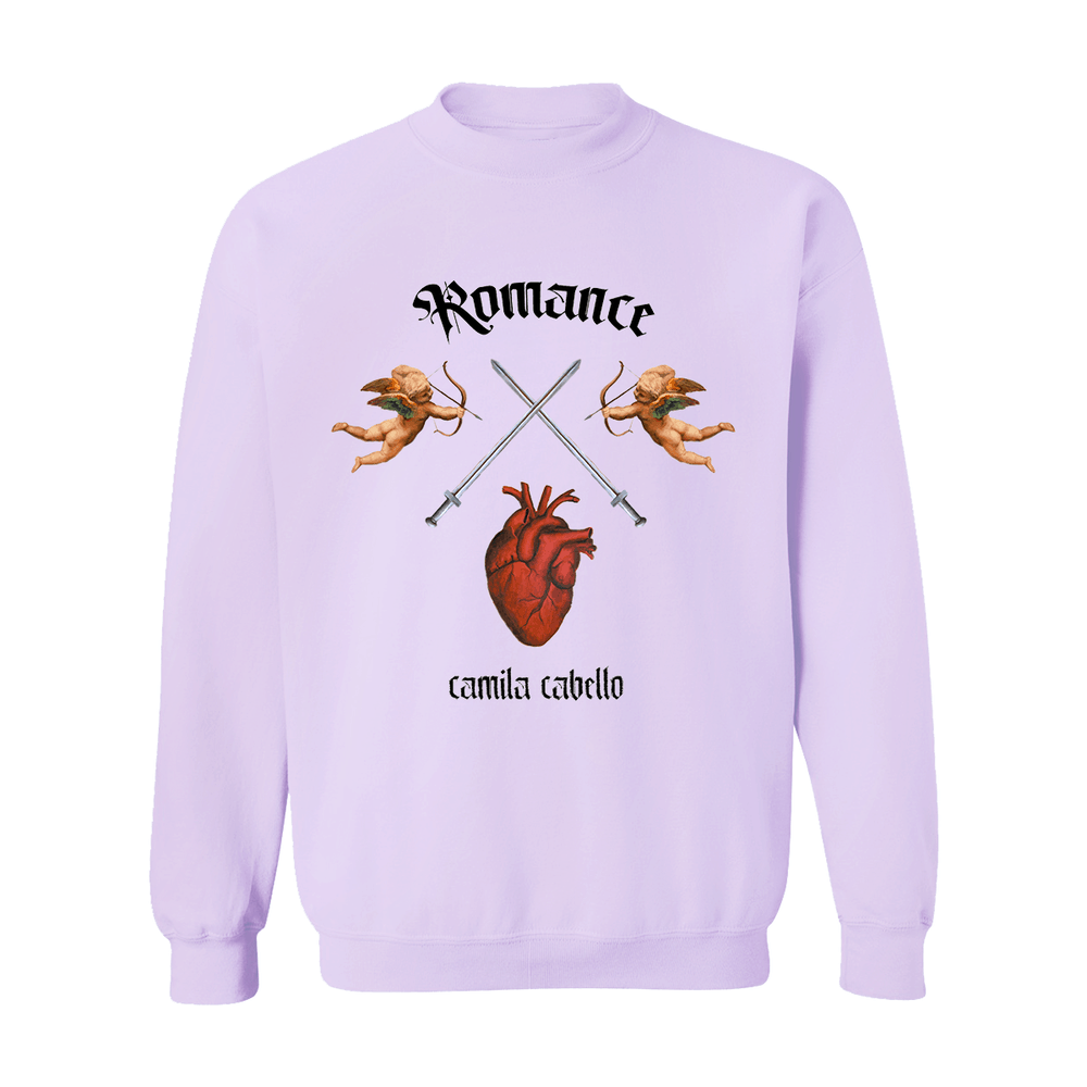 Crossheart Sweatshirt (Purple)