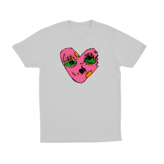 Familia Heart Tee (Platinum)