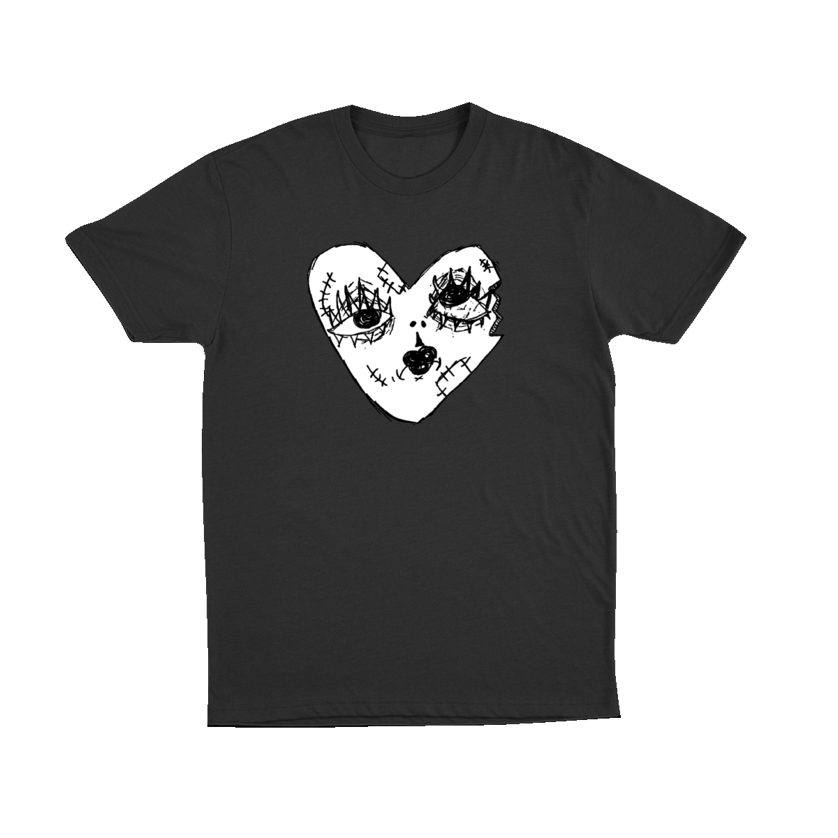 Familia Heart Tee (Black)