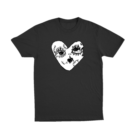 Familia Heart Tee (Black)