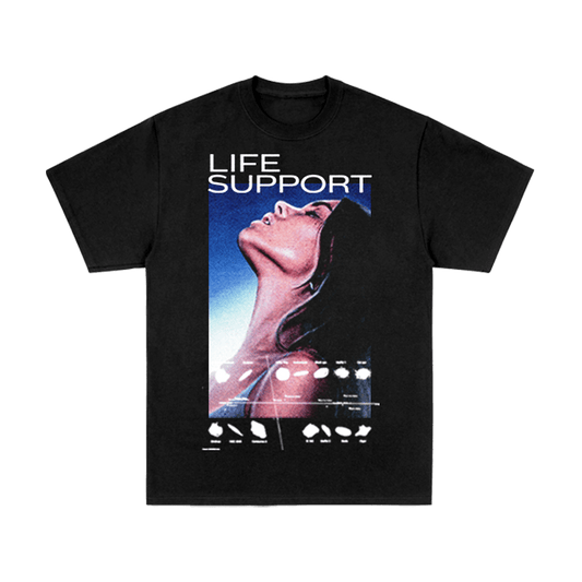 Life Support Tour EU Art Black Tee