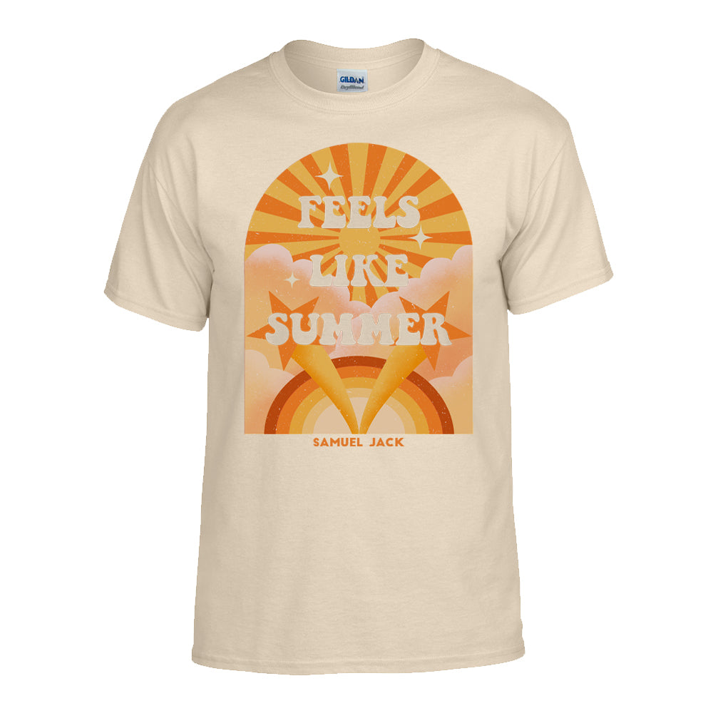 Feels Like Summer Rainbow Tee