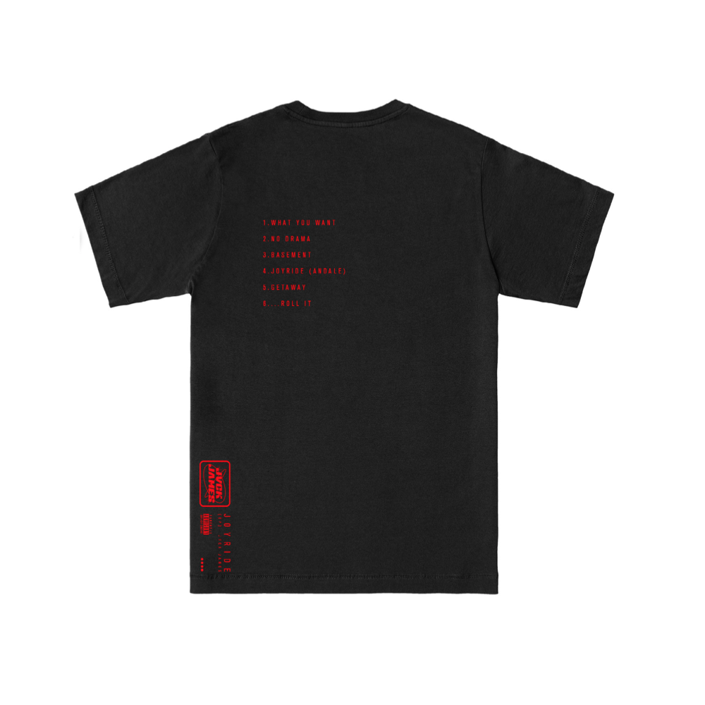 Jvck James Black Tee