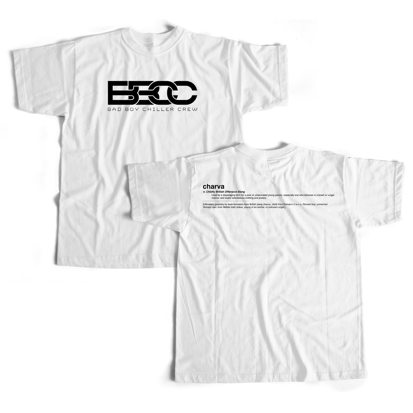 BBCC White Logo Tee