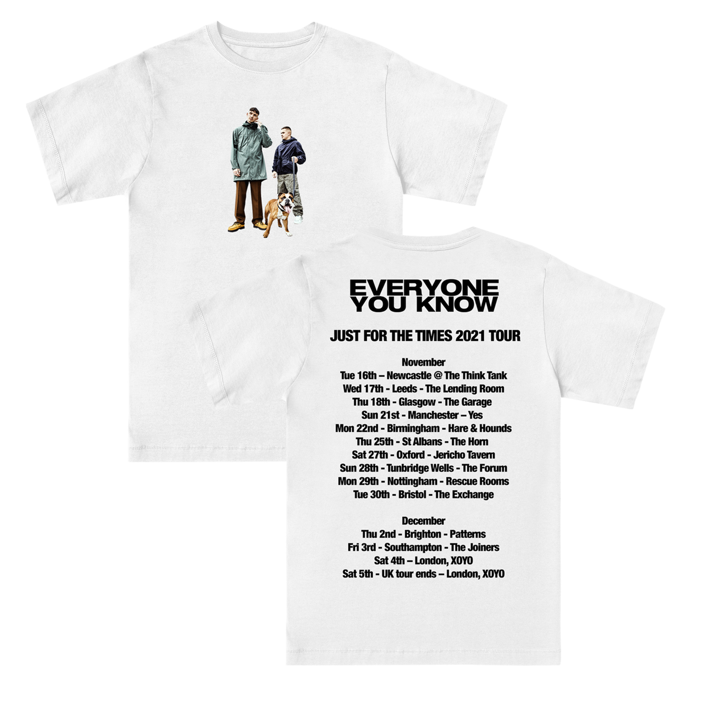 Just For The Times 2021 Tour Tee