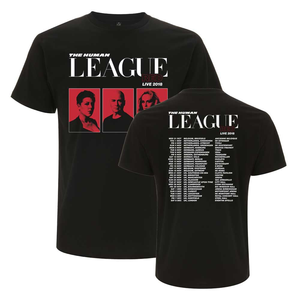 Red Tour 2018 Tee (Black)