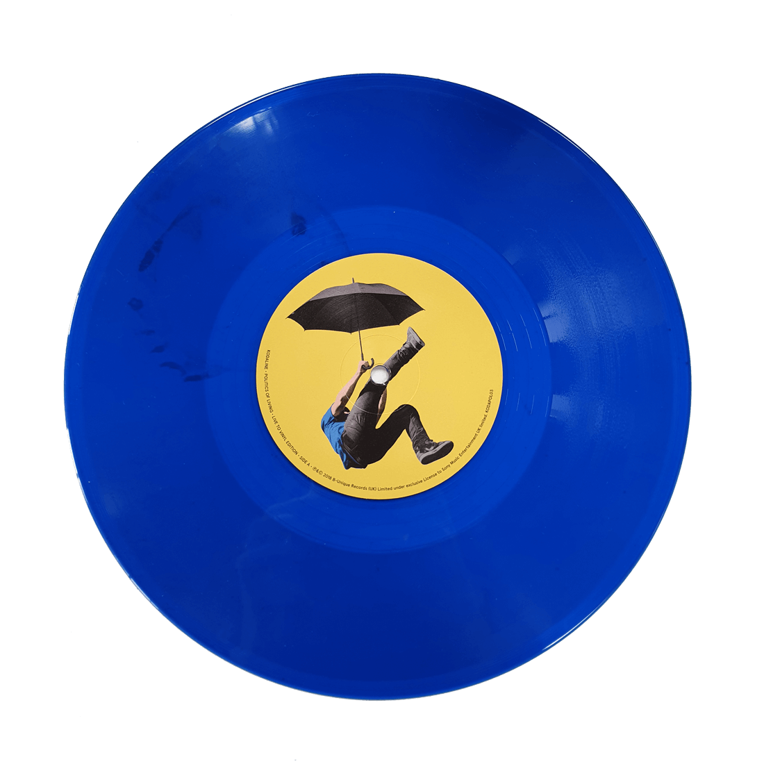 Politics of Living Ltd Edition 10" Blue Vinyl