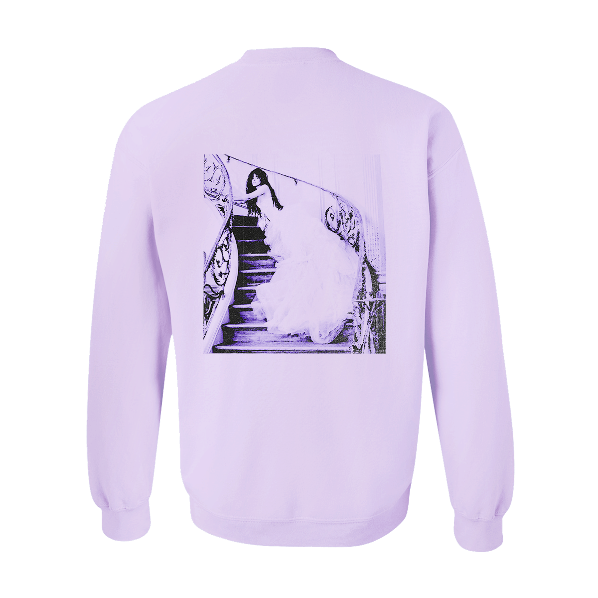 Crossheart Sweatshirt (Purple)