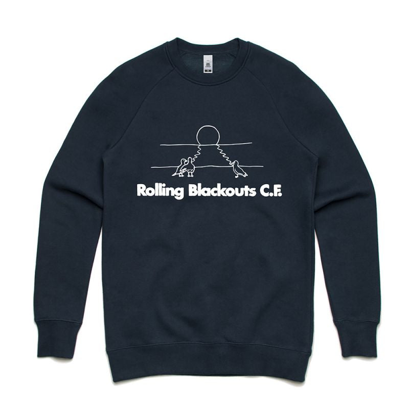 Gulls On The Beach Crewneck