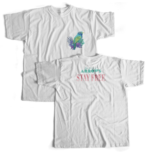 Bird White Tee