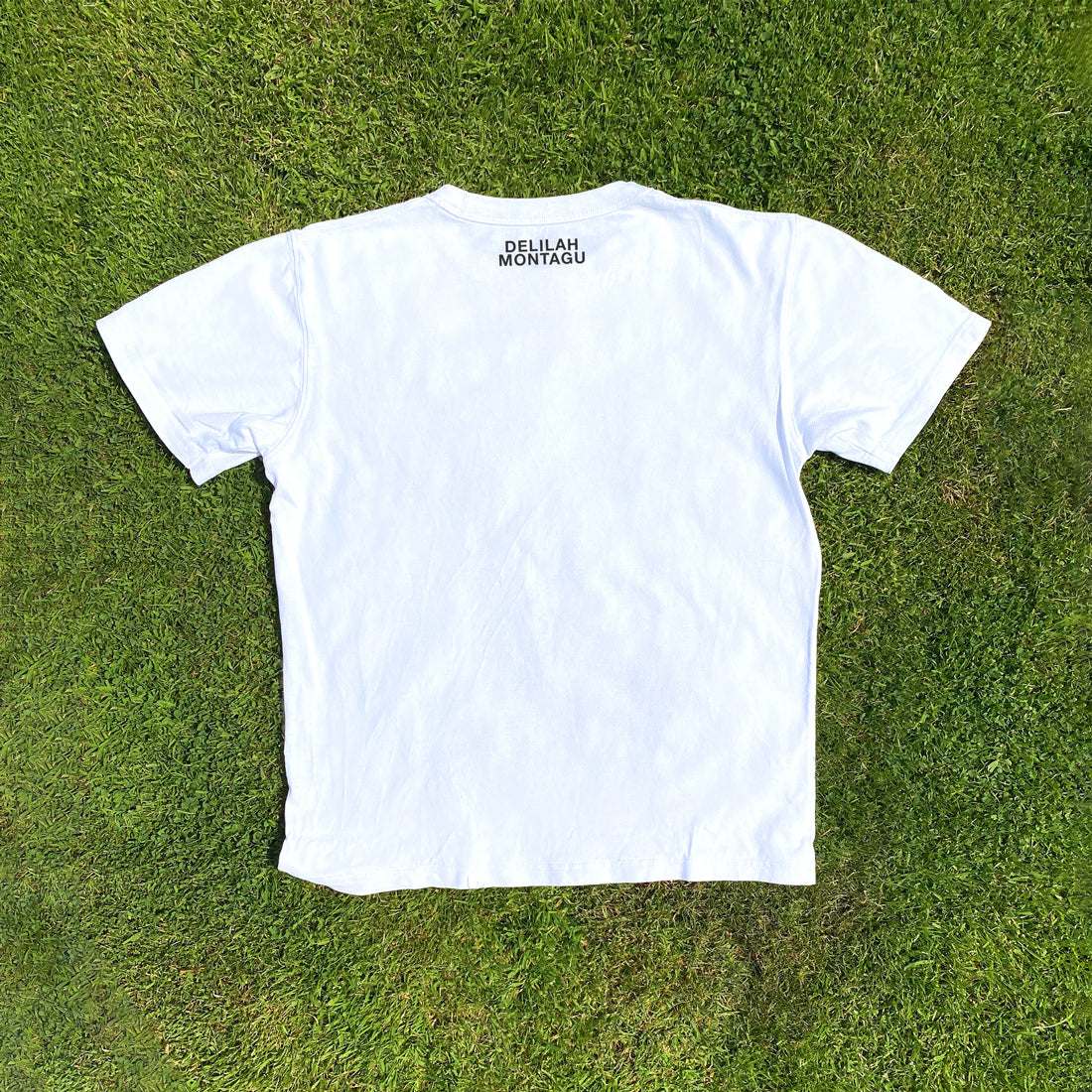 Delilah Montagu Portrait White Tee