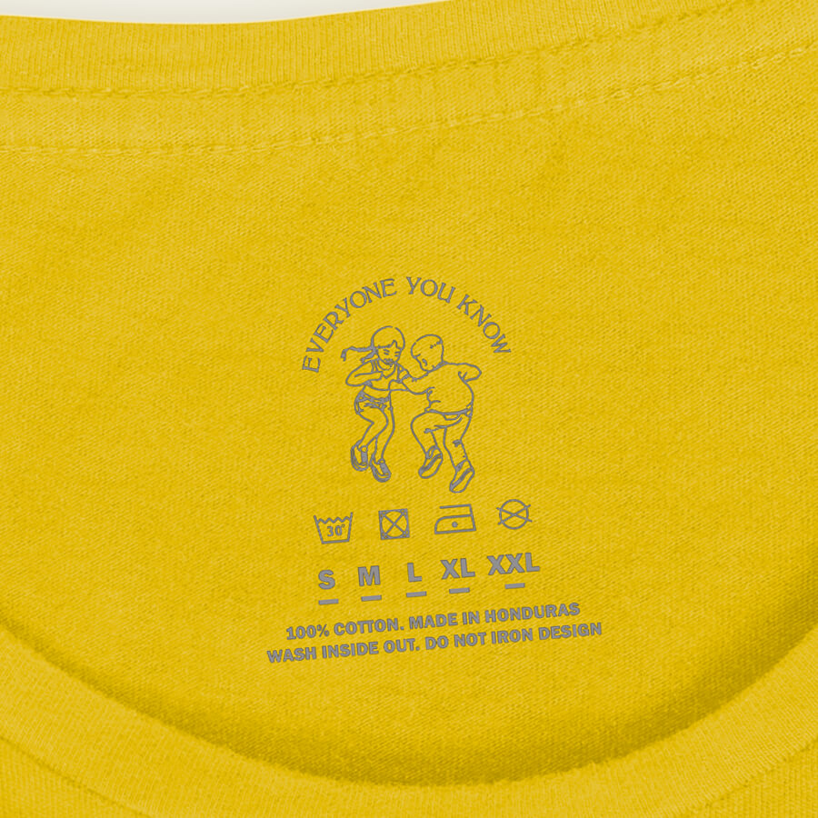 World Tee (Yellow)